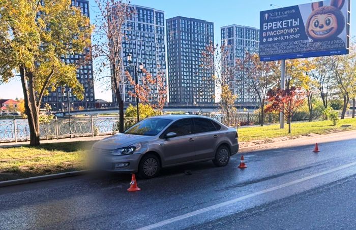 В центре Астрахани сбили 8-летнего мальчика