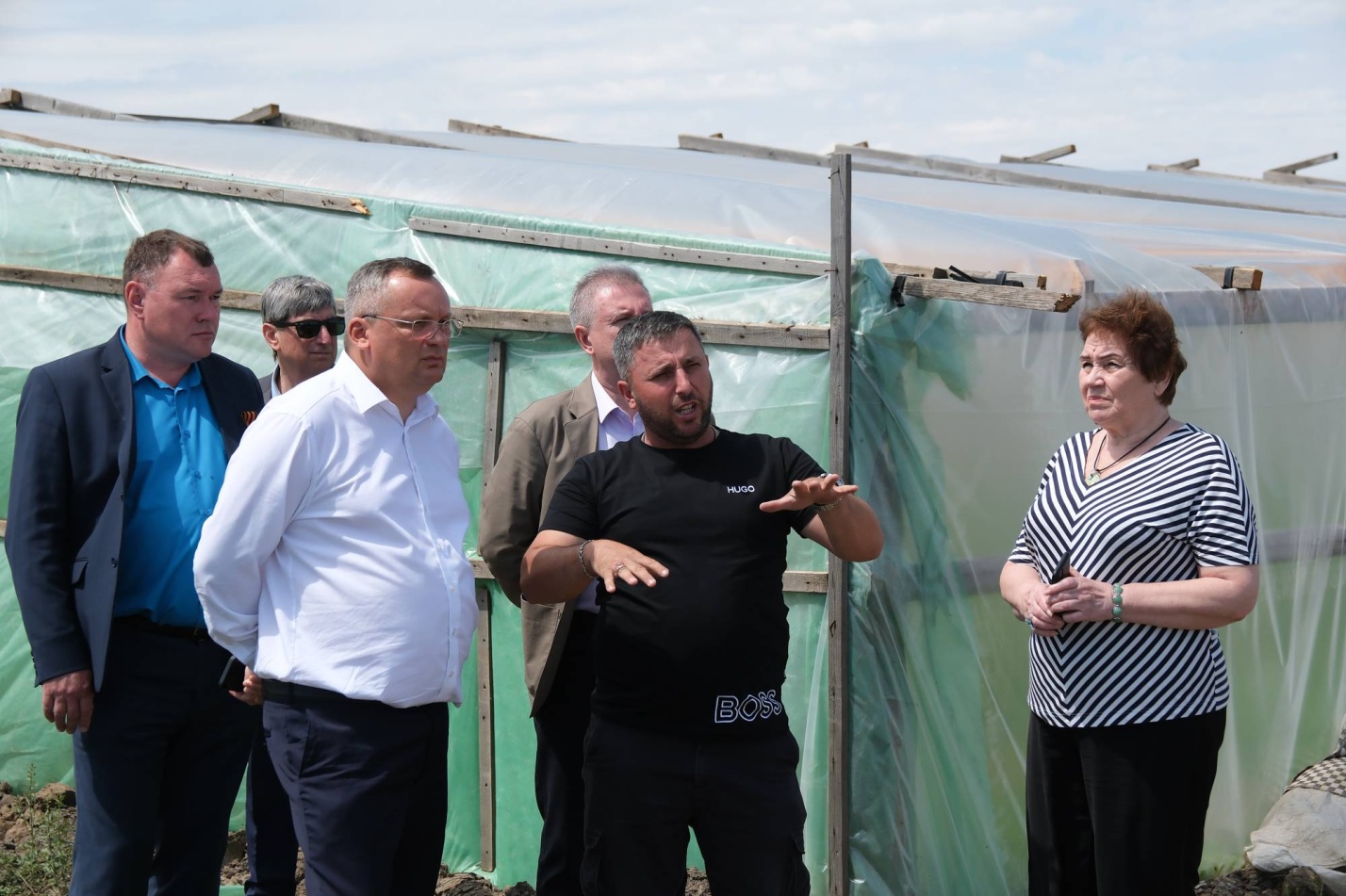 От риса и сои до картофеля и баклажанов. Рабочая поездка Игоря Мартынова в Камызяк 