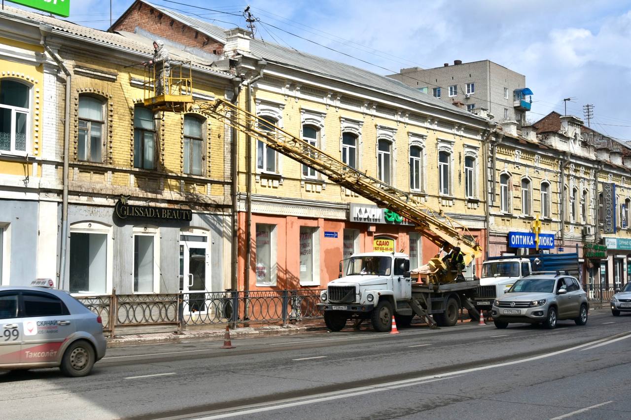 В Астрахани с пеной отмыли Адмиралтейскую