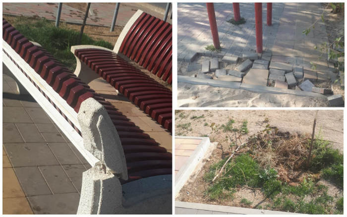 Астраханские вандалы уничтожают то, во что вложены миллионы по федеральным программам