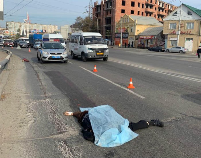 Задержан водитель, сбивший насмерть пешехода в Астрахани
