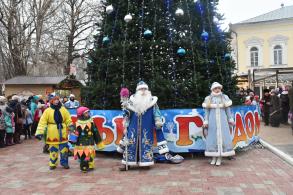 В Астрахани дан старт новогодним торжествам