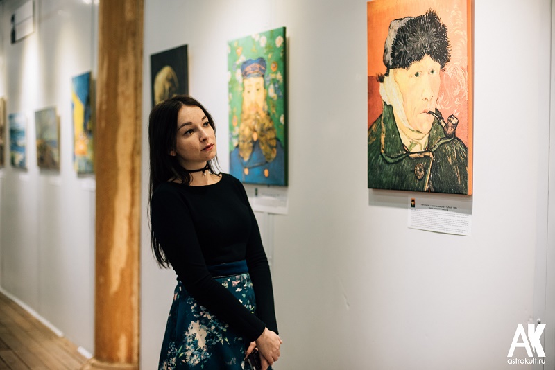 Астраханцев приглашают увидеть живопись Ван Гога