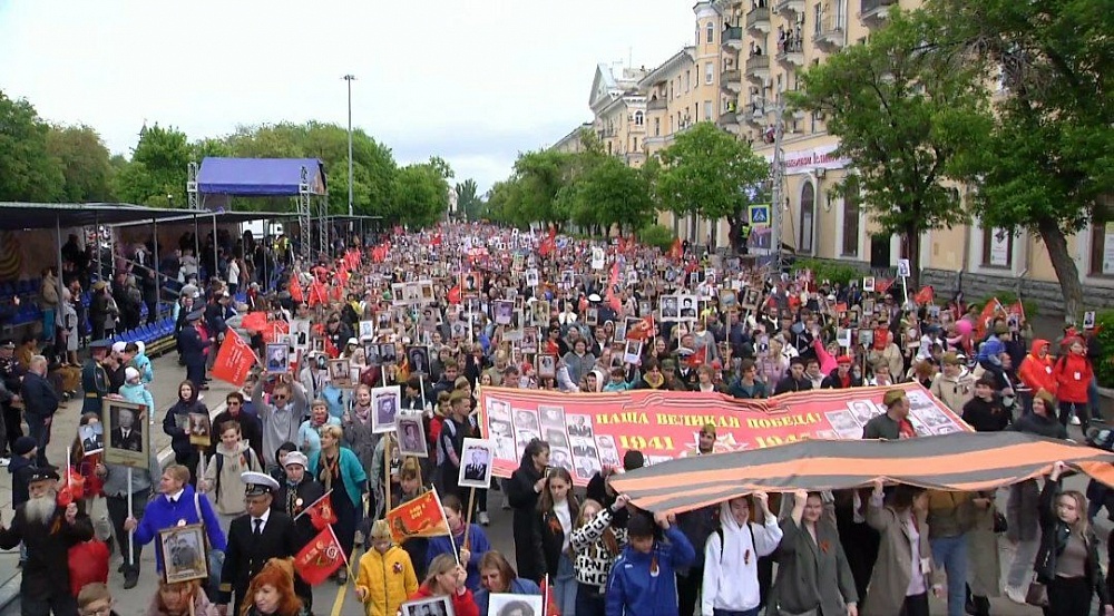 «Бессмертный полк» пройдет по центральным улицам Астрахани