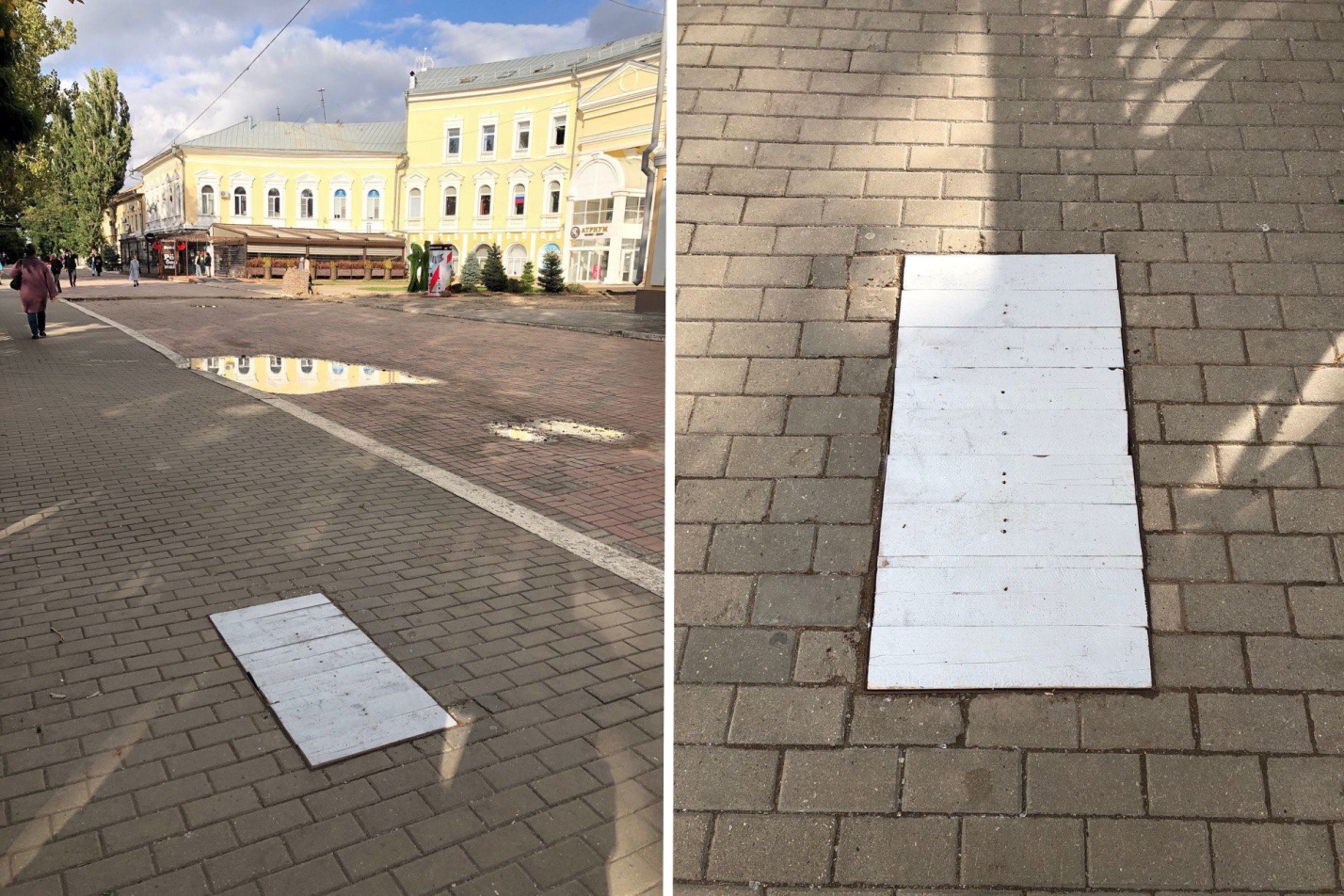 Вандалы разбили памятный арт-объект в центре Астрахани