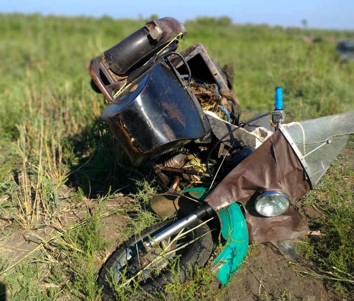 Астраханца обнаружили в степи без сознания