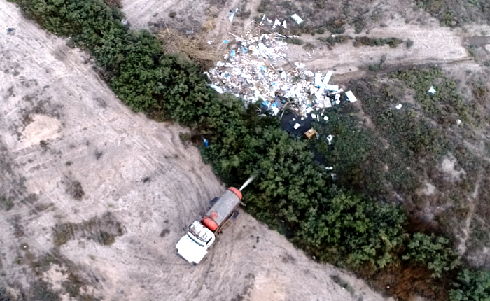 Под Астраханью «черный ассенизатор» сбрасывал нечистоты рядом с селом 