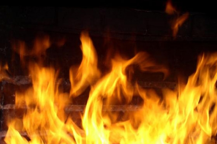 В Астраханской области сгорела брандвахта