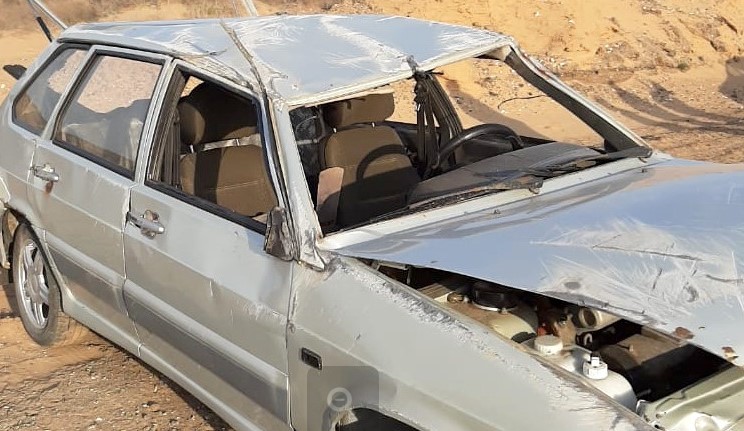 Утром в Астраханской области произошло серьезное ДТП, водитель в тяжелом состоянии