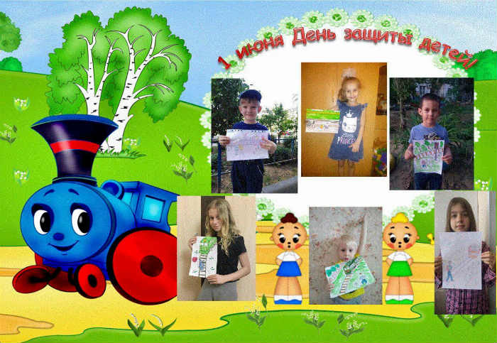 Детские рисунки на тему безопасности разместили у пригородных касс железнодорожного вокзала Астрахани