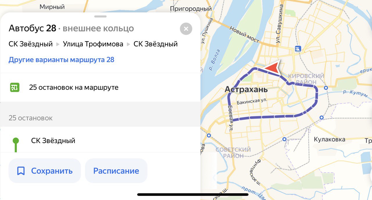 Астраханские «Волгабасы» временно пропали с онлайн карт