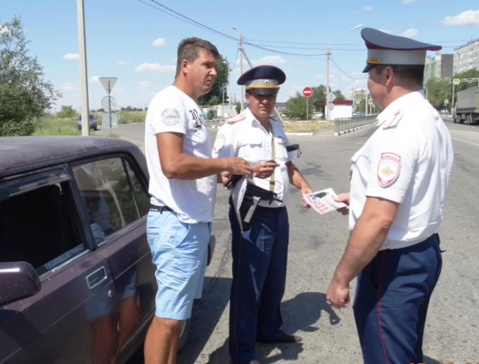 За выходные в Астраханской области более 1200 человек привлекли за нарушения ПДД