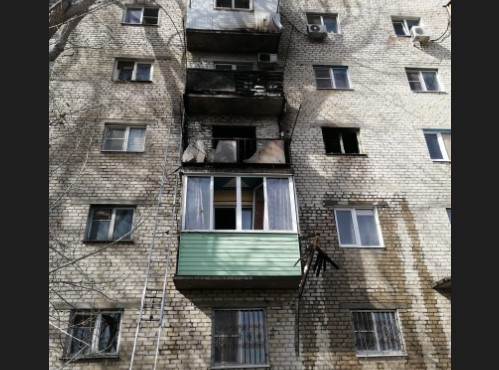 В больницу доставлен ребенок, пострадавший на пожаре в Астрахани