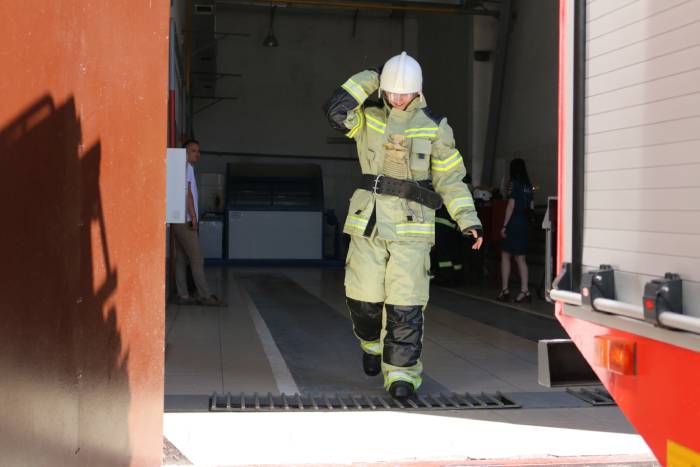 Без воздуха в раскаленном аду: журналист Пункт-А побывал в роли пожарного