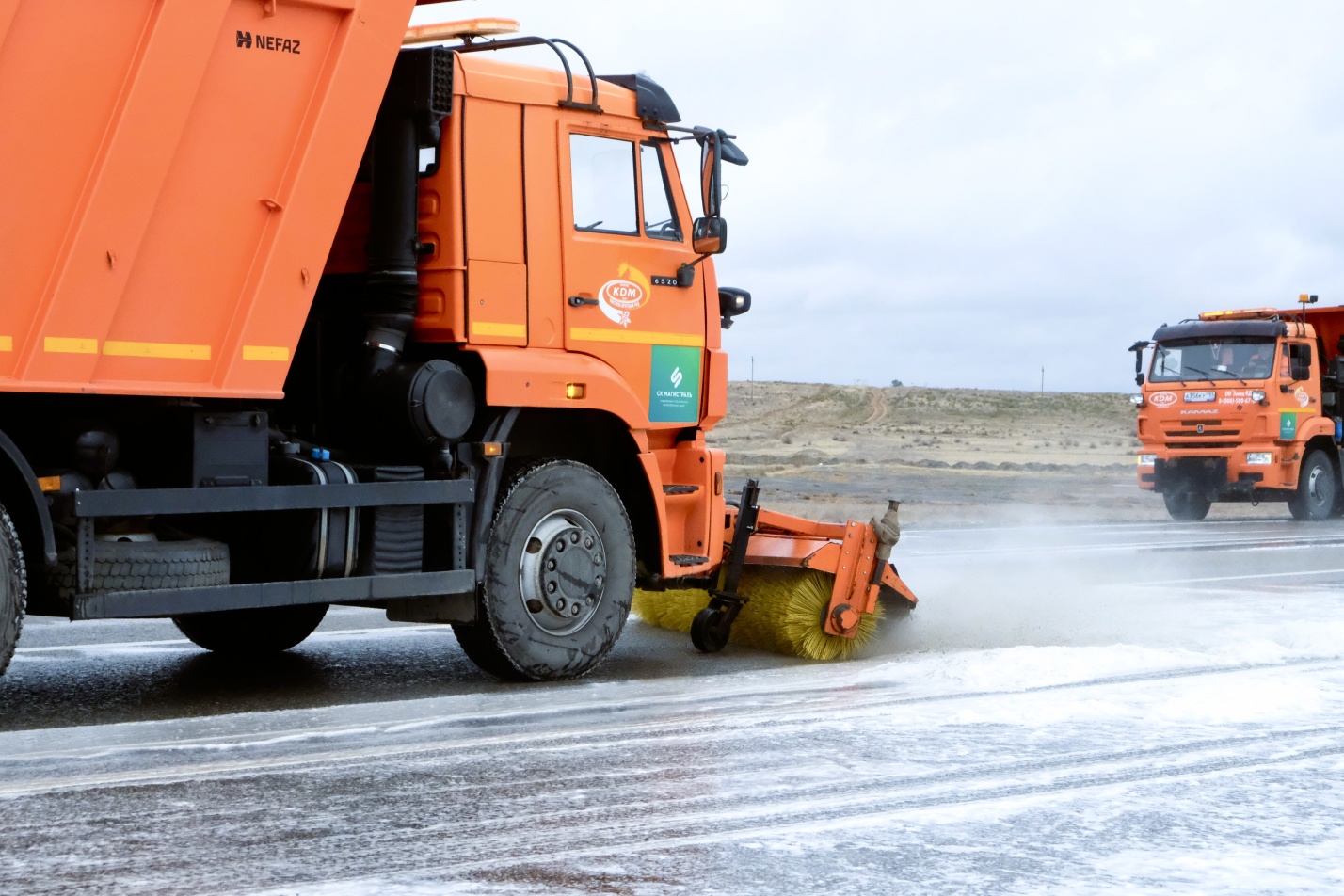 Астраханским водителям открыли путь по федеральной трассе 