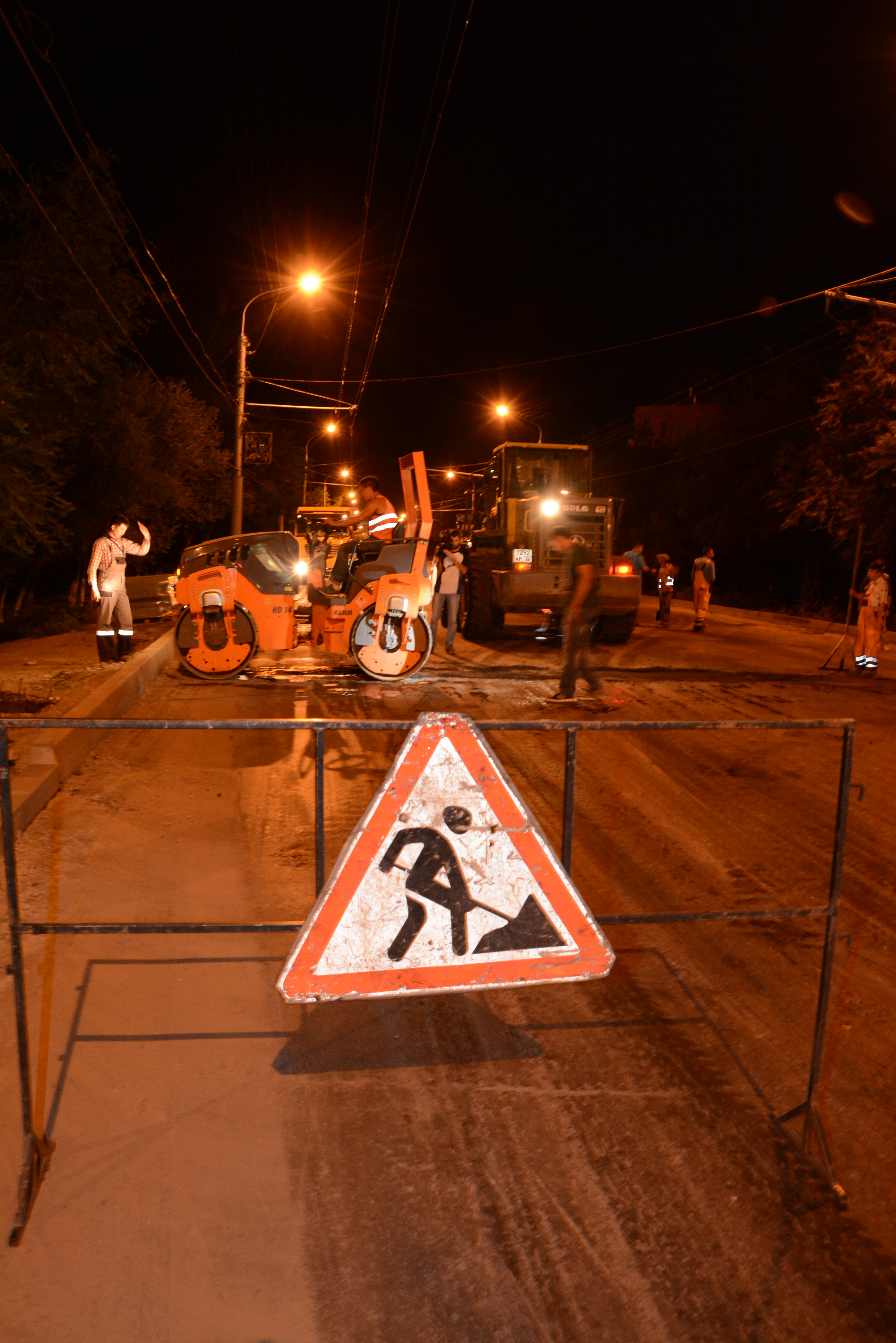 В Астрахани в сентябре завершится ремонт улицы Боевой