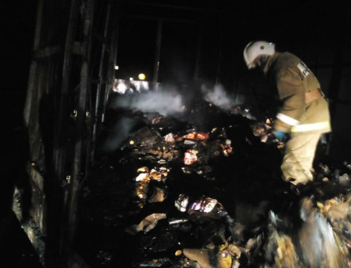 Картошечка с огоньком: на астраханской трассе сгорело 5 тонн чипсов