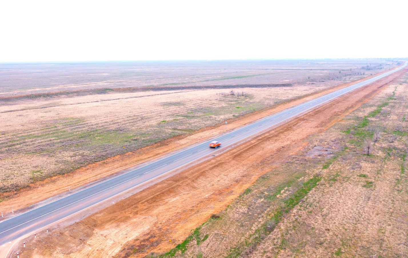 Более 130 км федеральных трасс в Астраханской области привели в нормативное состояние
