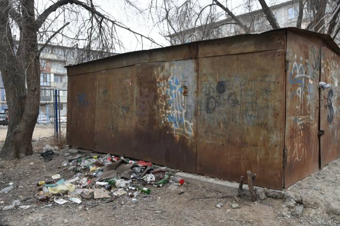 В Астрахани на месте ржавых гаражей появится сквер