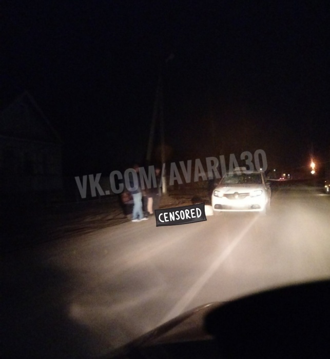 Соцсети: на неосвещенной дороге в Астраханской области снова сбит пешеход