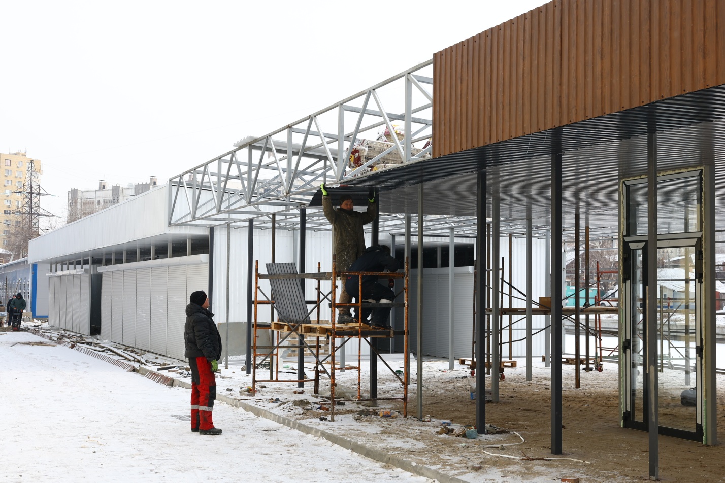 На Больших Исадах в Астрахани началась крупная стройка