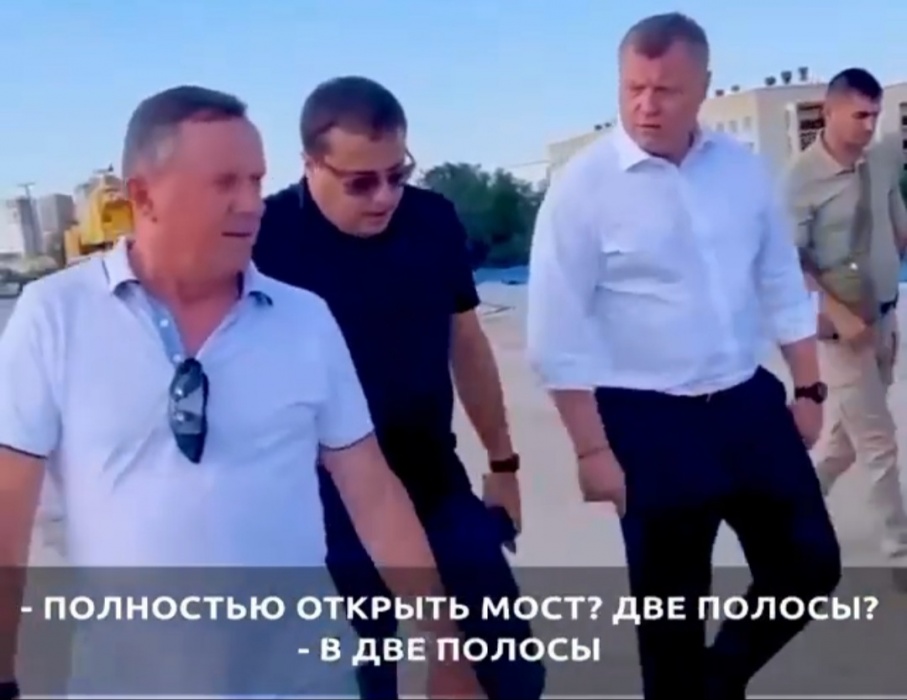 Игорь Бабушкин внезапно приехал на Милицейский мост, чтобы узнать, что там творится 