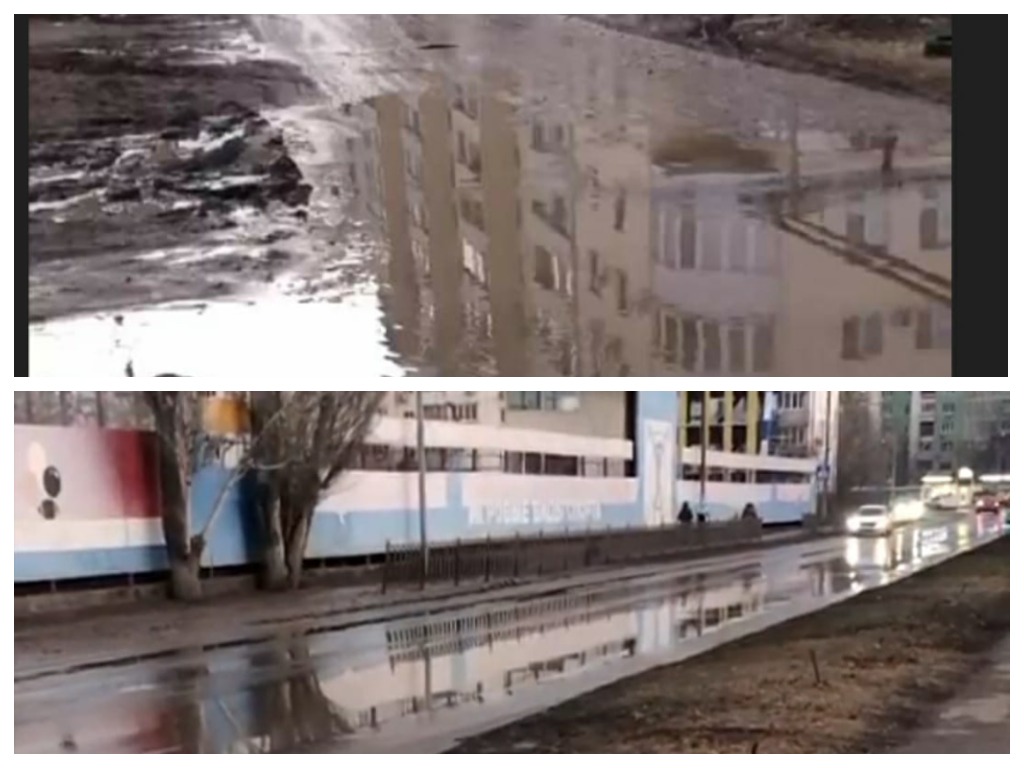 Район Трех Котов в Астрахани утопает в фекальных водах