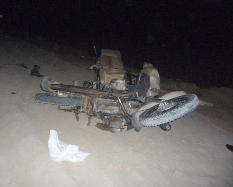 В Астраханской области насмерть разбился пассажир мотоцикла