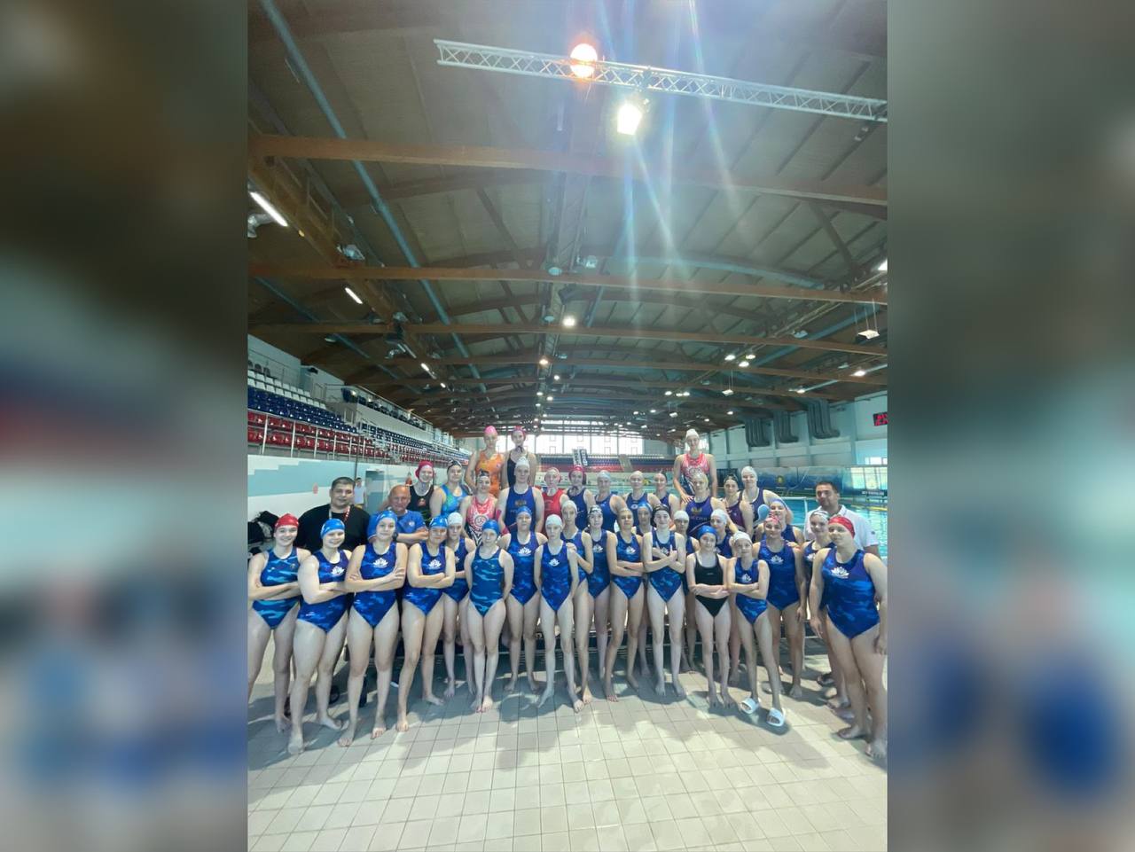 В Астрахани тренируется сборная России по водному поло 