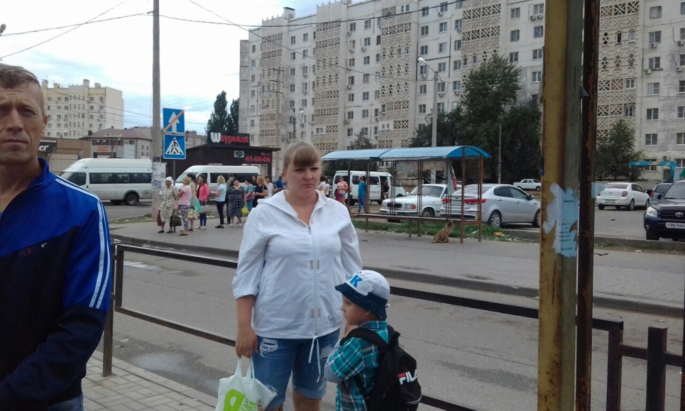 На маршруте 64 в Астрахани опять проблемы