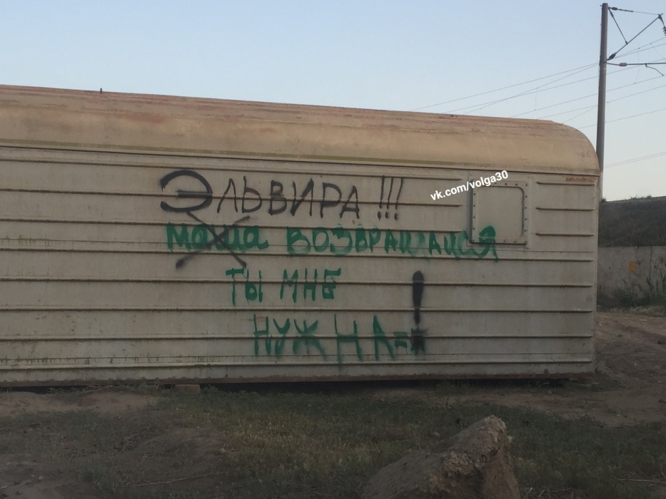 Фото дня: найден самый любвеобильный гараж Астрахани