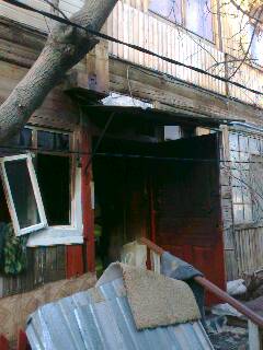  Крупный пожар в центре Астрахани унес жизнь человека