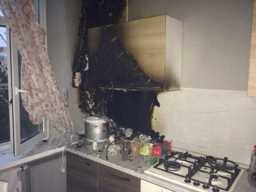 В центре Астрахани шаровая молния залетела в квартиру