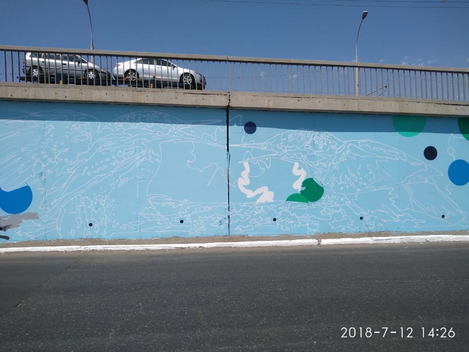 Фото дня: на Новом мосту «съели» морковку