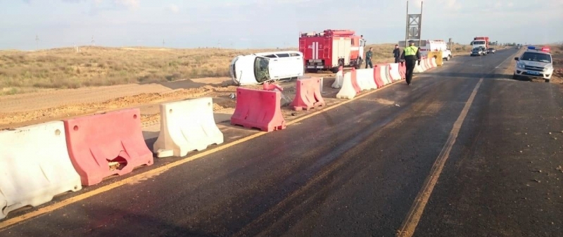 Астраханец разбился насмерть на трассе, где шел дорожный ремонт