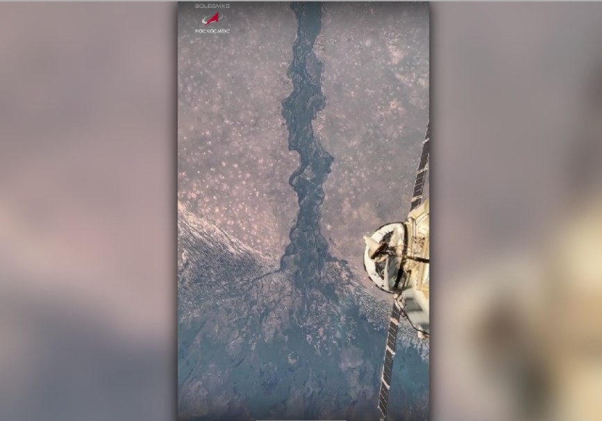 Российский космонавт показал, как с МКС выглядят Астрахань и Волга