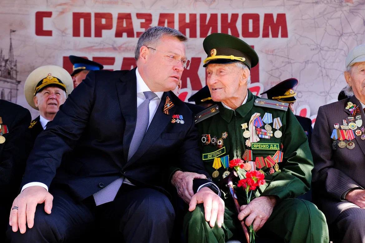 Как встречали День Победы в Астрахани: фоторепортаж