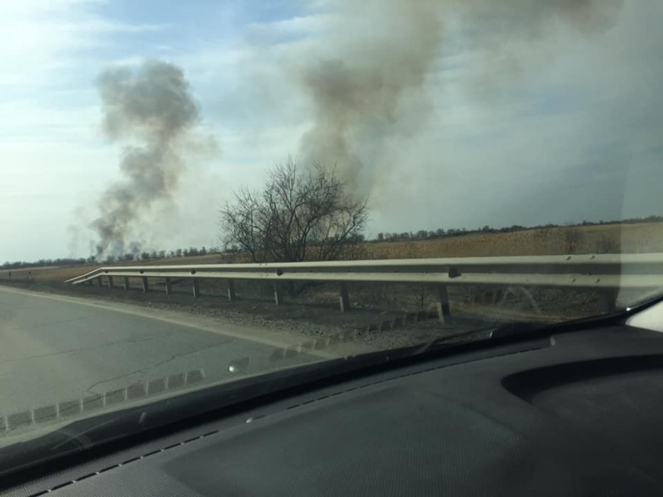 В астраханской дельте начался сезон пожаров