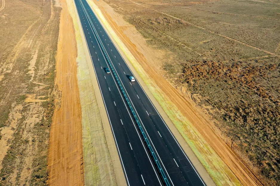 5-километровый участок трассы Р-215 Астрахань – Махачкала расширили до 4-х полос