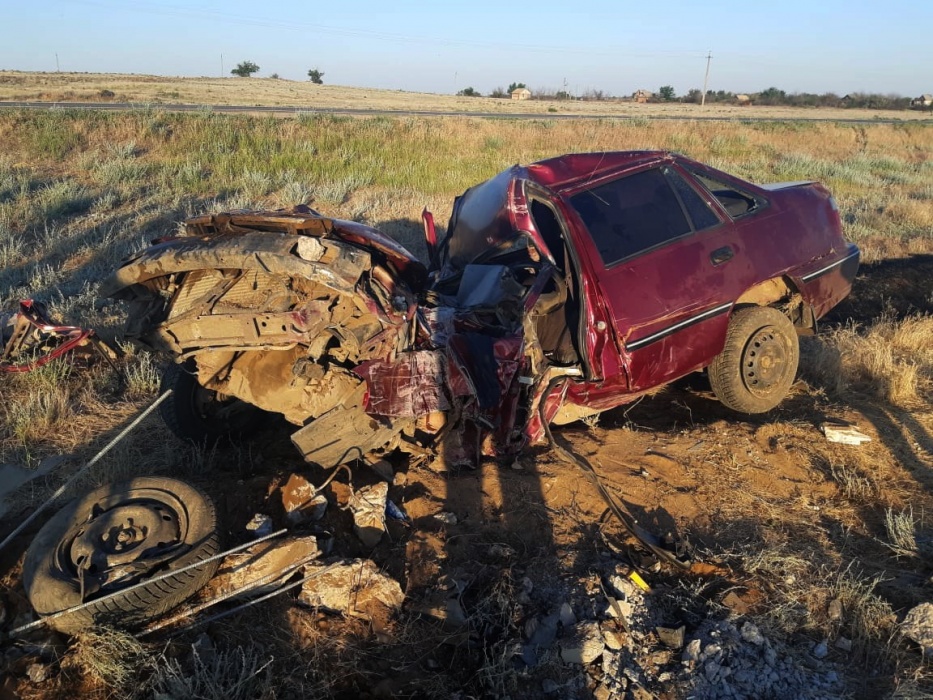 Кадры смертельного ДТП под Астраханью, от которых мурашки бегут по коже