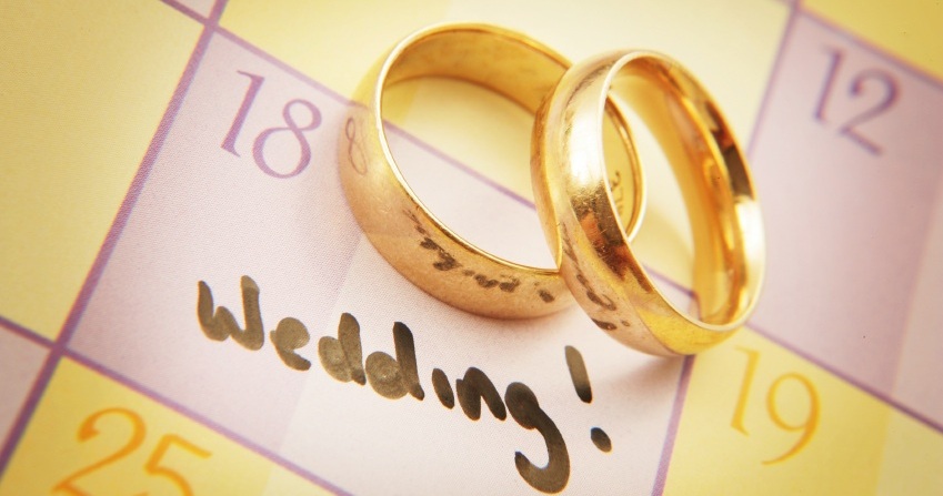 Какие даты выбирают для свадьбы астраханцы в мае и не только