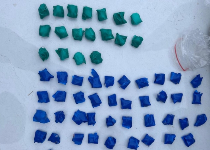 В Астрахани полиция задержала наркокурьера с третью килограмма синтетической «дури» 