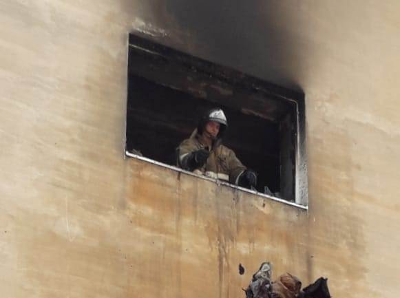 Подробности и видео последствия сильного пожара в Трусовском районе Астрахани