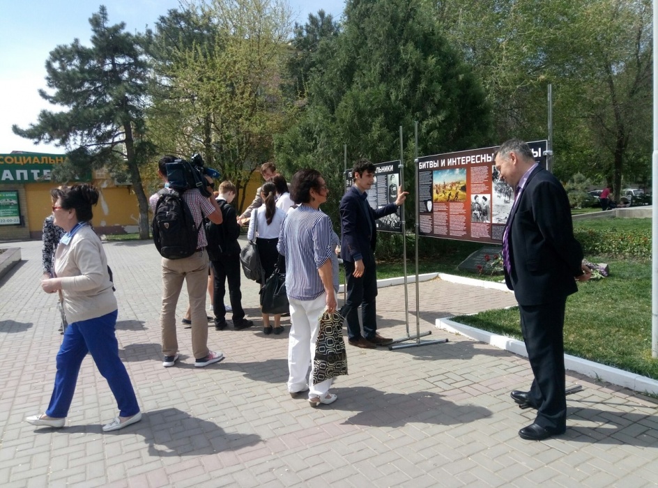 В Астрахани прошла всероссийская акция «Письма с фронта»