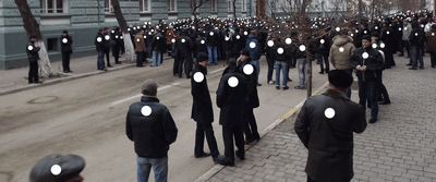 ПОСЧИТАТЬ ПО ГОЛОВАМ. Как вычислить кучность митинга?