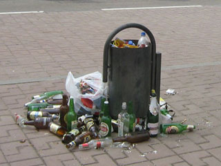 Выбрасывать мусор с балкона и опрокидывать мусорные баки станет вдвое дороже