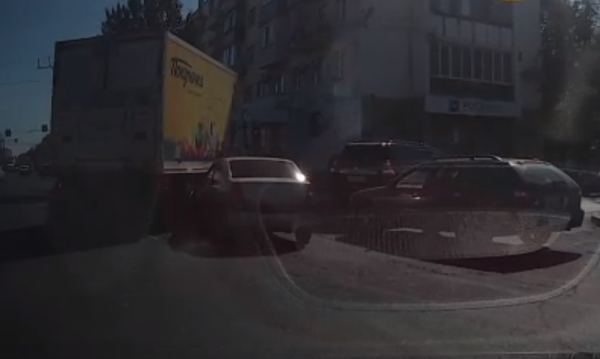 В Астрахани произошла массовая авария