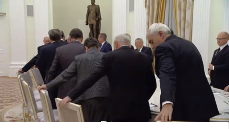 О чем разговаривали президент России Владимир Путин и экс-глава Астраханской области Александр Жилкин