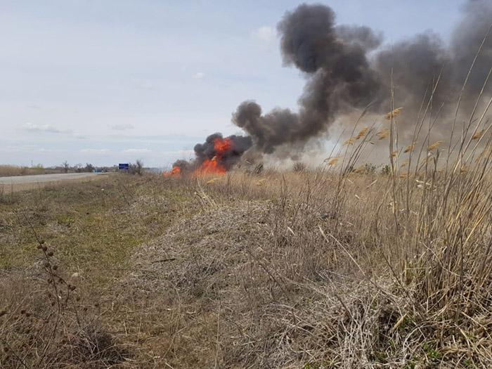 75 поджигателей травы пойманы в Астраханской области с начала года