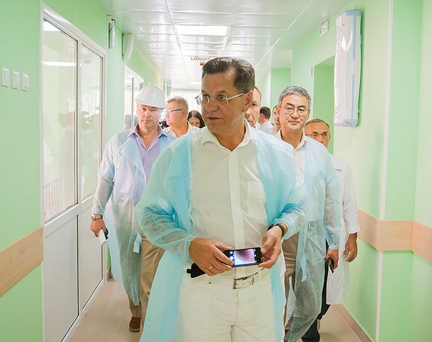 В астраханской инфекционной больнице полностью отремонтированы пять отделений